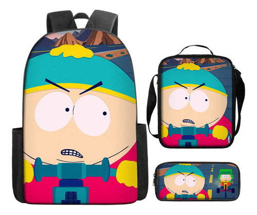 Pack De 3 Mochilas Para Estudiantes De South Park