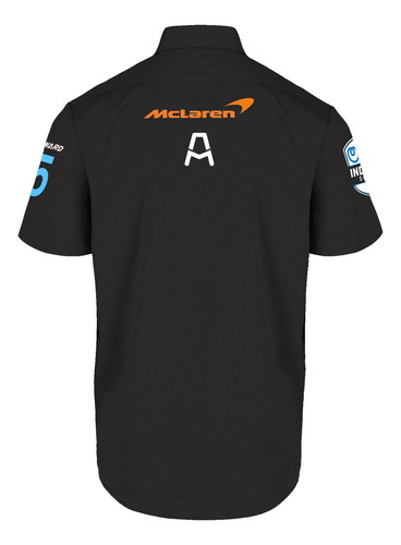 Camisa Retro Stu Pato O Ward Esc. Arrow Mclaren Indycar*homb