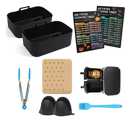 Set De Silicone Y Liners Para Ninja Air Fryer