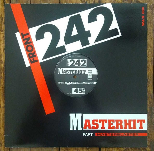 Front 242 Masterhit Vinilo 12 Usa 1987 Ebm Industrial