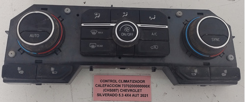 Control Climatizador Calefacción Chevrolet Silverado 5.3