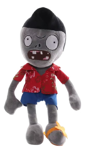 Plantas Vs Zombie Yety Bufon Playa Clasico- Set 4 Peluches