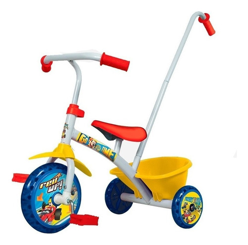Triciclo Mickey Mouse Unibike Little Mickey blanco