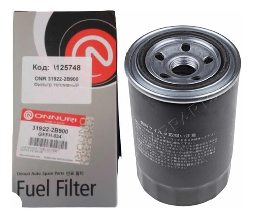 Filtro Gasoil Combustible Para Kia Sportage  2.2 R2