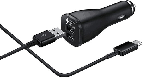 Samsung Usb Rapido C Cargador Doble Puerto Del Coche Co...