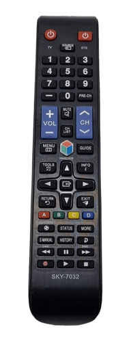 Controle Remoto Para Tv Samsung Smart Hub 32 Polegadas