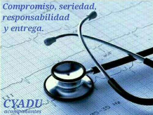 Acompañante Y Cuidado De Enfermos, Pacientes Y Adulto Mayor