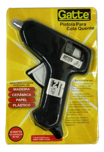 Pistola De Cola Quente Pequena 10w Bivolt 110/220 110V/220V