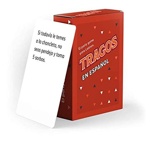 Juego De Cartas Para Latinos Tragos Fiesta Booster Pack