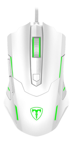 Imagen 3 de 10 de Combo Teclado Y Mouse T-dagger T-tgs005w Advance Force White
