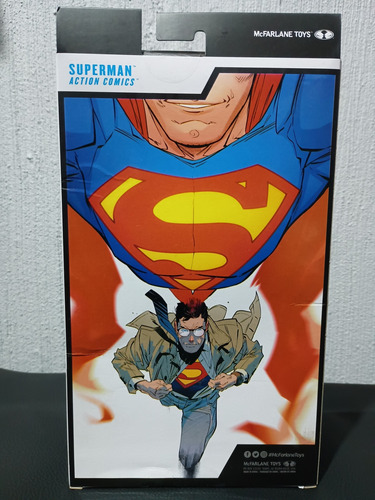 Mcfarlane Dc Superman Action Comics Gold Batman Forever.. (Usado)