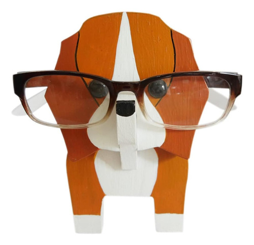 Hecho Mano De Madera Tallada Animal Eyeglass Holder, Li...