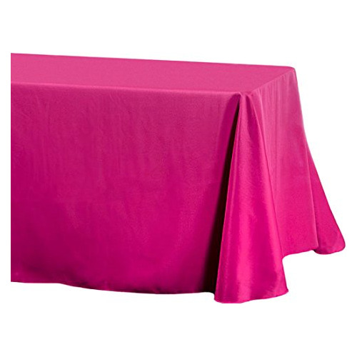 Mantel Rectangular Mantel Lineal, 90 X 156, Fucsia