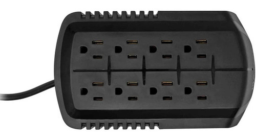 Regulador Koblenz Er-2250, 8 Contactos, P/ Audio-video,negro