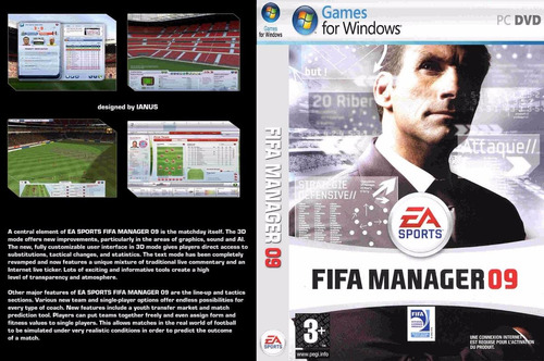 Fifa Manager 09 Para Computador Original