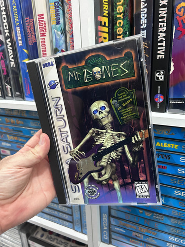 Mr Bones Sega Saturn Jogo 100% Original Completo Raro (Usado)