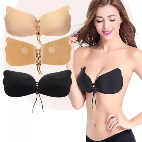 Sujetador Nubra Brasier Strapless Push Ups Invisible Completo Levamdar  WMPH-1178-4