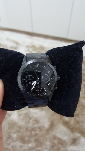 Relógio Preto Original Guess