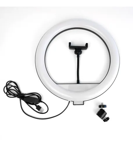 Aro Anillo De Luz Led De 36cm Para Selfie Log-on B36