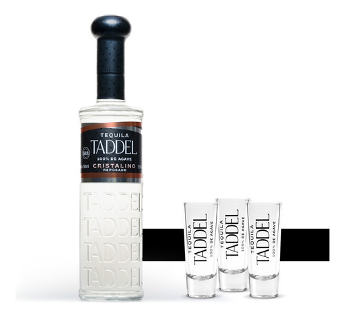 Tequila Taddel Reposado Cristalino 750 Ml