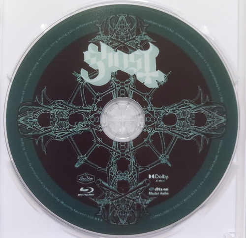Blu-ray Audio Ghost - Skeletá (lacrado) Versão Do Álbum Edição Limitada