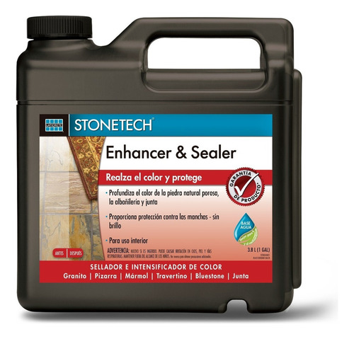 Stonetech Enhancer Sellador Piedra Natural Intensifica Color  3.7L