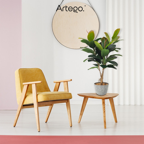 Planta Artificial Con Maceta Decorativa Artego Real Style Oak 80 Cm modelo VIDA-Oak