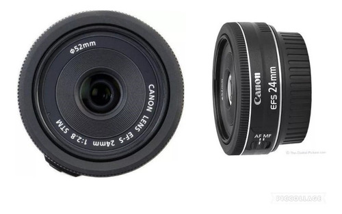 Lente Canon Ef-s 24mm F/ 2.8 Stm Original +nf