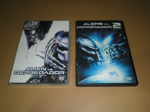 Alien Vs Depredador 1 Y 2 Dvd's