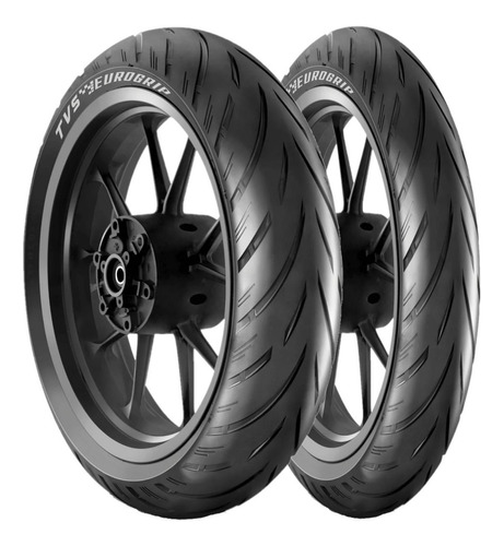 Kit Llantas 150/60r17 Y 110/70r17 Tvs Eurogrip Dominar Duke