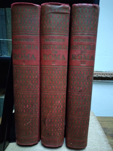 Historia De Roma 3 Vols - Mommsen