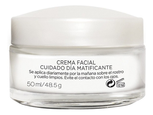 Crema Facial L'oréal Paris Matificante Hidratante 50 Ml