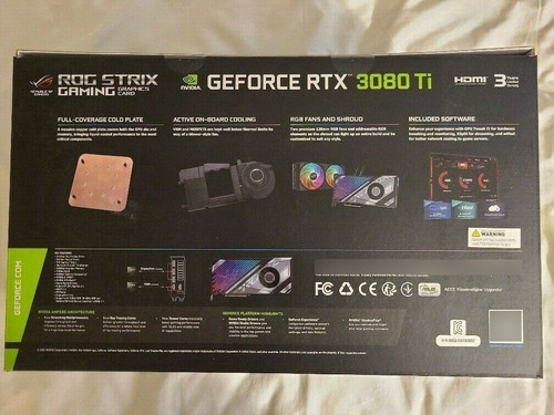Imagen 2 de 2 de Asus Rog Strix Nvidia Geforce Rtx 3080 Gaming