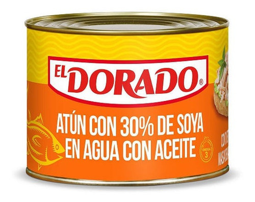 Atún En Aceite El Dorado 1880 gr C/u Caja Con 2 Piezas 