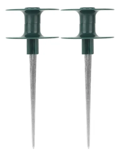 2pcs Hose Guide Spikes Abs Zinc Alloy Water Pipe