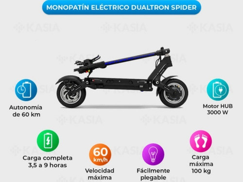Imagen 3 de 9 de Dualtron Spider