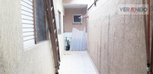 Casa Com 3 Dormitórios À Venda Por R$ 400.000,00 - Tupi - Praia Grande/sp - Ca0474