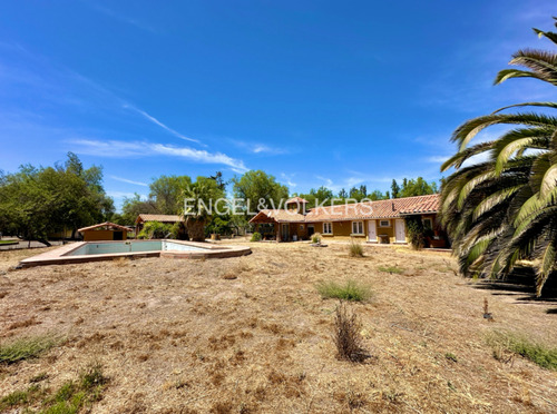 Casa Chilena De 1 Piso En Algarrobos De Batuco