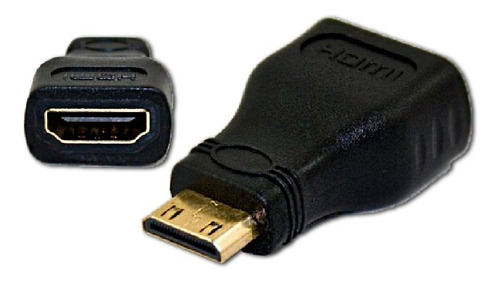 Conector Mini Hdmi A Hdmi Estándar Negro