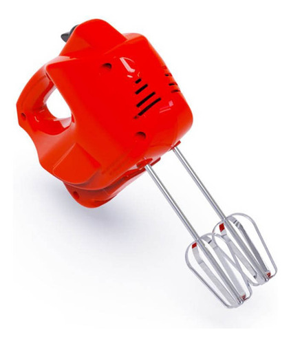 Batidora De Mano Bosstech M1 200 Watts 7 V Color Rojo