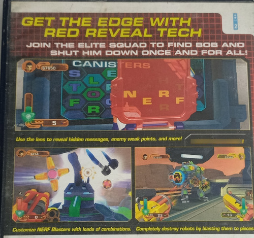 Nerf N-strike Elite Para Wii (Usado)