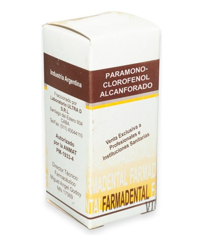 Paramonoclorofenol Alcanforado 10cc