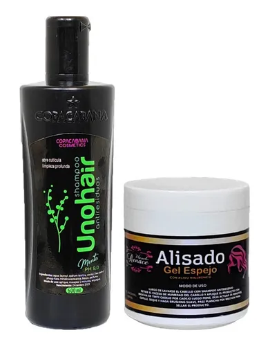 Alisado gel online espejo