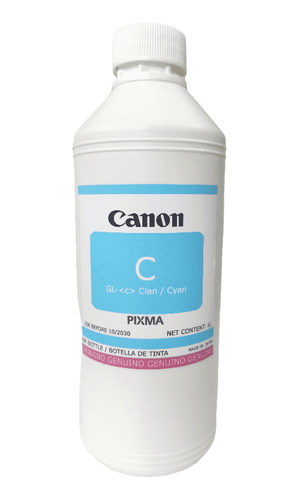 Tinta Canon Pixma Original Litro Gi190 Cian 