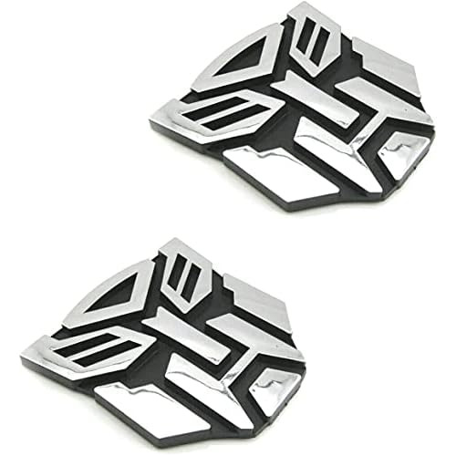 Juego De 2 Emblemas De Transformers, 3.0 In De Alto Aut...