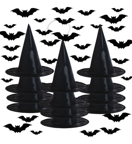 Sombreros De Bruja De Halloween Para Decoracin De Halloween,