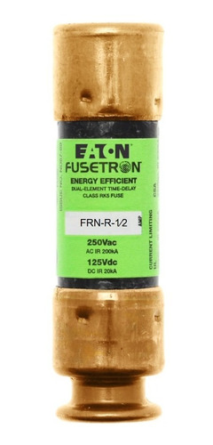 Imagen 1 de 2 de Bussman Fusible Dual Rk5 Retar 250v 0.5 Amps Frn-r-1/2