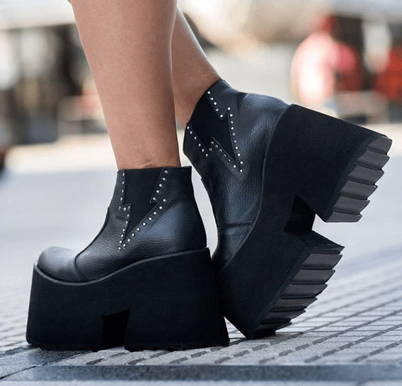 zapatos de mujer altos con plataforma