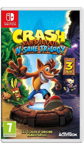 Crash Bandicoot Nsane Trilogy Switch