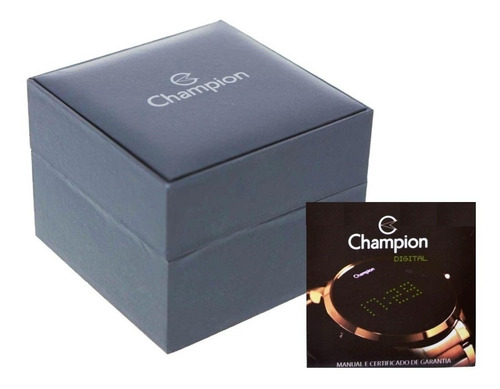 Relógio Digital Champion Masculino Black Ch40277d 4,5 Cm